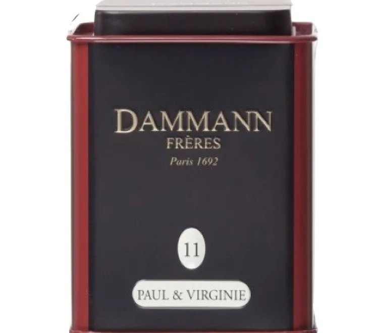 Boite N°11 Thé Noir Paul et Virginie - Vrac 100 g - DAMMANN FRÈRES