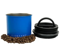 Boîte de conservation métal bleue klein mat - 250 gr - Airscape