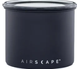 Boîte de conservation métal noir mat 250 gr - Airscape