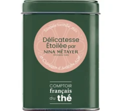 Boîte Thé Noir Délicatesse Étoilée - Vrac 90 g - COMPTOIR FRANÇAIS DU THÉ