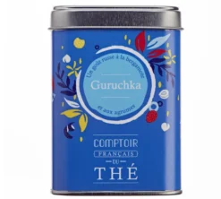 Boîte Thé Vert Guruchka - Vrac 100 g - COMPTOIR FRANÇAIS DU THÉ