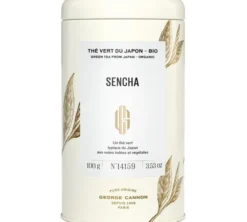 Boîte Thé Vert Sencha Pure Origine Bio - Vrac 100 g - GEORGE CANNON
