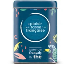 Boîte à thé vide - 100g - COMPTOIR FRANÇAIS DU THÉ