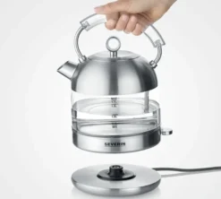 Bouilloire électrique WK3459 verre et inox - 1.7 L - SEVERIN