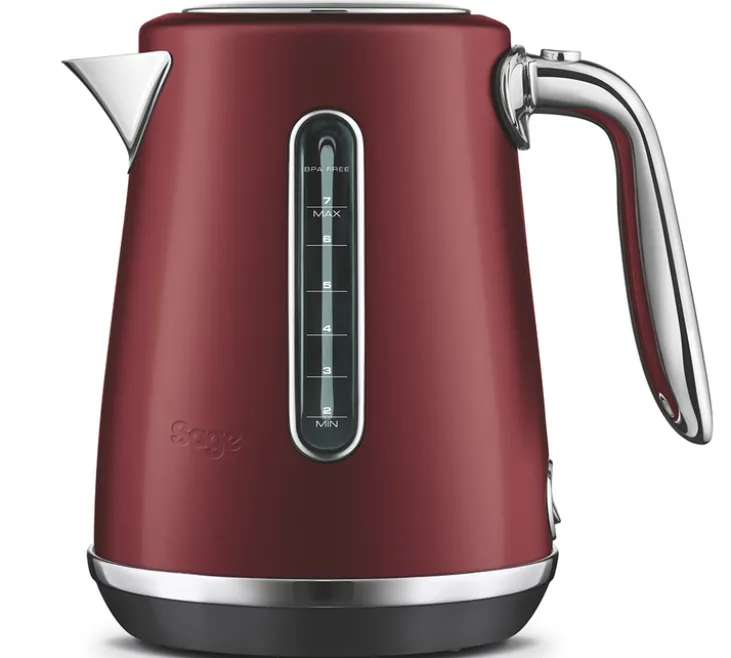 Bouilloire SAGE Soft Top Luxe Rouge Velours SKE735RVC4EEU1 - 1,7 L