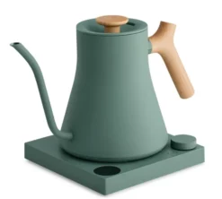 Bouilloire Stagg EKG Pro vert fumé/érable 0.9L - FELLOW