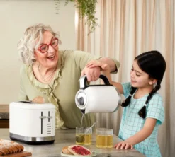 Bouilloire à température réglable 5KEK1701EPL porcelaine 1.7L - KitchenAid