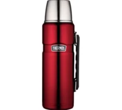 Bouteille isotherme Inox Thermos King rouge 1,2L - THERMOS
