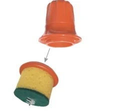Brosse de nettoyage URNEX - Manche et éponge de nettoyage