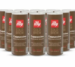 Café Cold Brew Cappuccino - 12 canettes de 250ml - ILLY