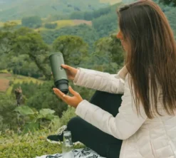 Cafetière de voyage OUTIN Nano Portable Forest Green