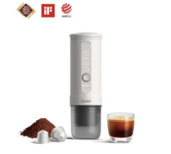 Cafetière de voyage OUTIN Nano Portable Blanc