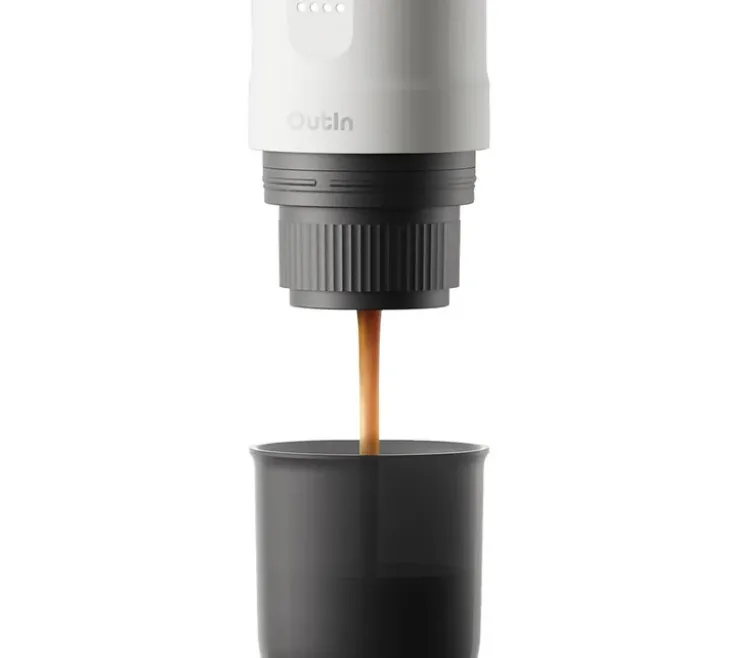Cafetière de voyage OUTIN Nano Portable Blanc