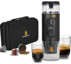 Cafetière de voyage sans fil HandPresso : Set Complet e-Presso +