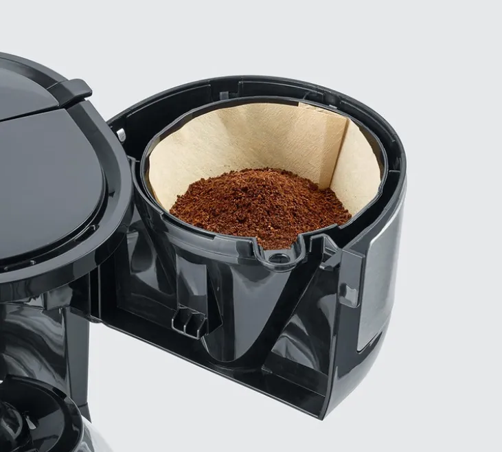 Cafetière filtre KA 4819 inox et noir 56 cl- SEVERIN + offre cadeau