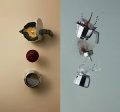 Cafetière italienne - Moka by David Chipperfield 3 tasses / 15 cl - ALESSI