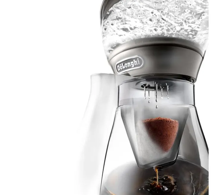Cafetière électrique DELONGHI Clessidra ICM17210 pour café filtre et slow coffee