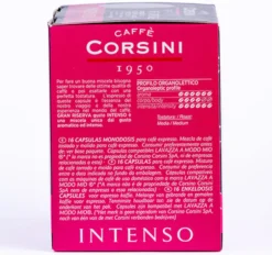 16 Capsules A Modo Mio® compatibles Gran Riversa Intenso - Corsini