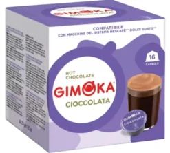 96 capsules compatibles Nescafé* Dolce Gusto* Cioccolata - GIMOKA
