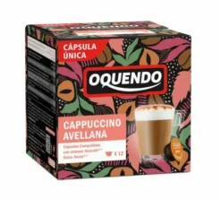 12 capsules compatibles Nescafé* Dolce Gusto* Cappuccino Noisette – OQUENDO