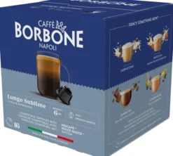 16 capsules compatibles Nescafé Dolce Gusto* Lungo Sublime - CAFFE BORBONE