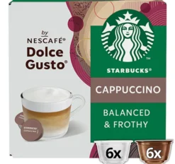 12 capsules compatibles Nescafé* Dolce Gusto* Cappuccino – STARBUCKS