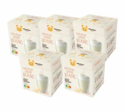 60 capsules compatibles Nescafé* Dolce Gusto* Chocolat blanc – COLUMBUS