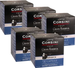 80 capsules compatibles Nescafé* Dolce Gusto* Gran Riserva Arabica – CORSINI