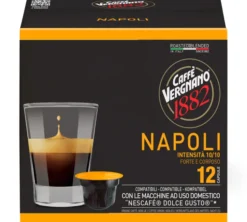 72 capsules compatibles Nescafé* Dolce Gusto* Napoli - CAFFE VERGNANO