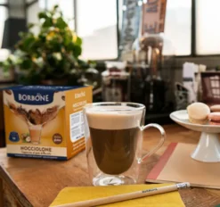 16 capsules compatibles Nescafé* Dolce Gusto* Cappuccino Nocciolone – CAFFE BORBONE