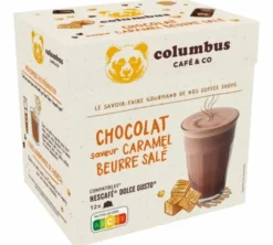 12 capsules compatibles Nescafé* Dolce Gusto* Chocolat Caramel – COLUMBUS