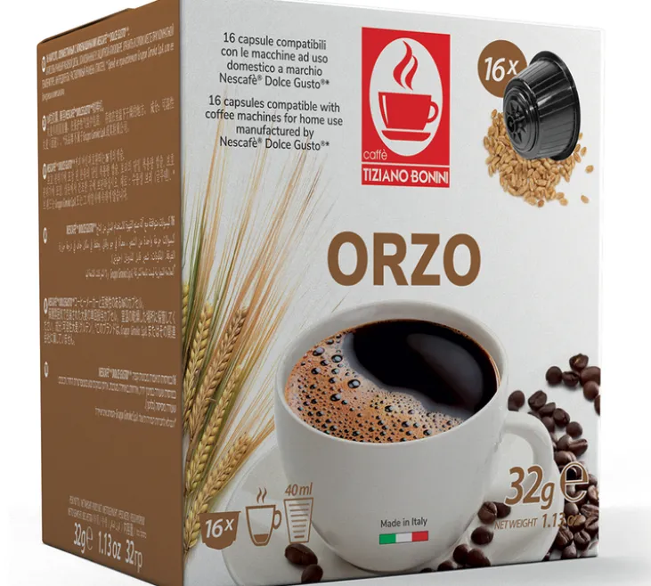 16 capsules compatibles Nescafé* Dolce Gusto* Orge – CAFFE BONINI