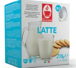 16 capsules compatibles Nescafé* Dolce Gusto* Lait – CAFFE BONINI