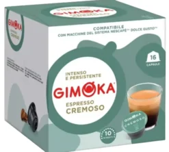 96 capsules compatibles Nescafé Dolce Gusto* Cremoso - GIMOKA