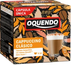 12 capsules compatibles Nescafé* Dolce Gusto* Cappuccino Classique – OQUENDO