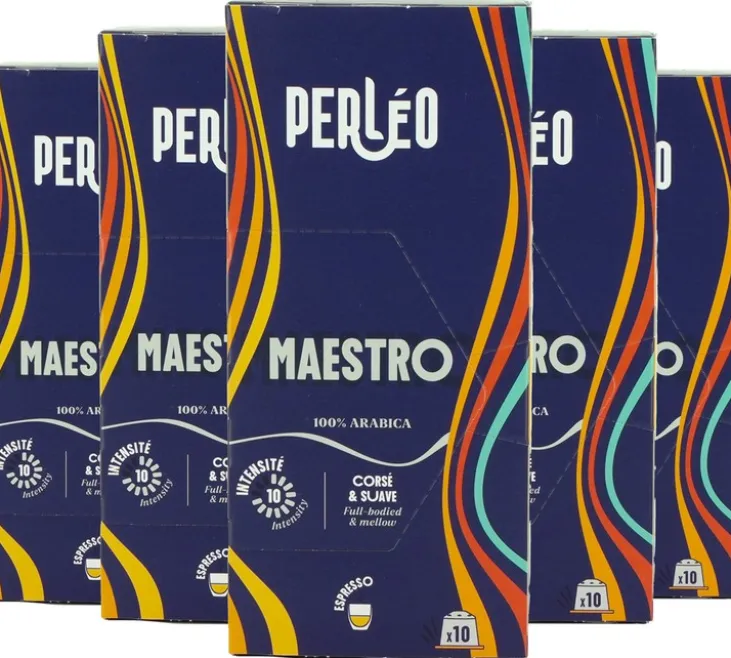 50 capsules compatibles Nespresso* Original Maestro - PERLÉO
