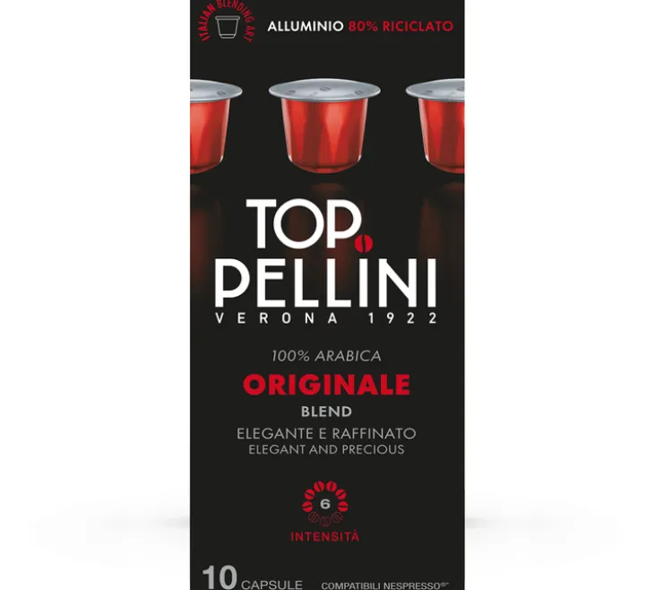 10 Capsules compatibles Nespresso* Original - Top Originale - PELLINI