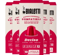 50 capsules compatibles Nespresso* Original Deciso - BIALETTI