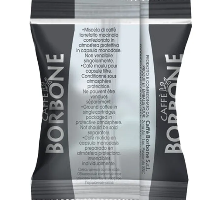 100 capsules compatibles Nespresso* Original Mélange Noir Intensité 9 - CAFFÈ BORBONE