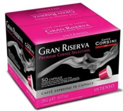 50 capsules compatibles Nespresso* Original Gran Riserva Intenso - CORSINI