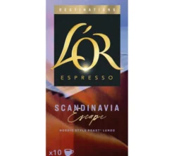 10 capsules compatibles Nespresso* Original - Scandinavie Escape - L'OR ESPRESSO
