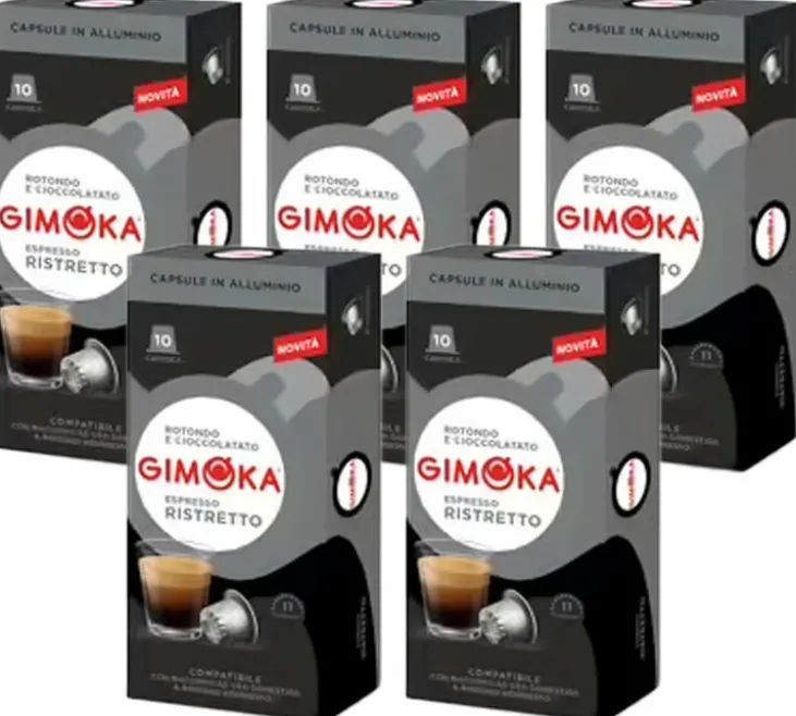 50 capsules compatibles Nespresso* Original Ristretto - GIMOKA