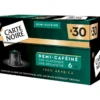 30 capsules compatibles Nespresso* Original Demi-caféiné - CARTE NOIRE