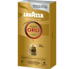 100 capsules compatibles Nespresso* Original Espresso Qualita Oro - LAVAZZA