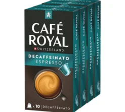 50 capsules compatibles Nespresso* Original Decaffeinato - CAFÉ ROYAL