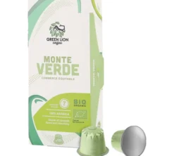100 capsules compatibles Nespresso* Original Monte Verde bio ( Commerce Équitable ) - GREEN LION COFFEE