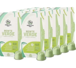 100 capsules compatibles Nespresso* Original Monte Verde bio ( Commerce Équitable ) - GREEN LION COFFEE