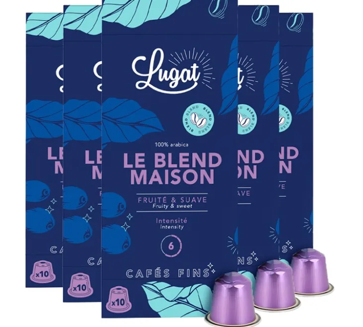 50 capsules compatibles Nespresso* Original Le Blend Maison - LUGAT