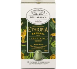 10 capsules compatibles Nespresso* Original Harenna Wild Forest Ethiopia - CAFFE CORSINI