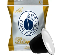 100 capsules compatibles Nespresso* Original Mélange Or Intensité 7 - CAFFÈ BORBONE